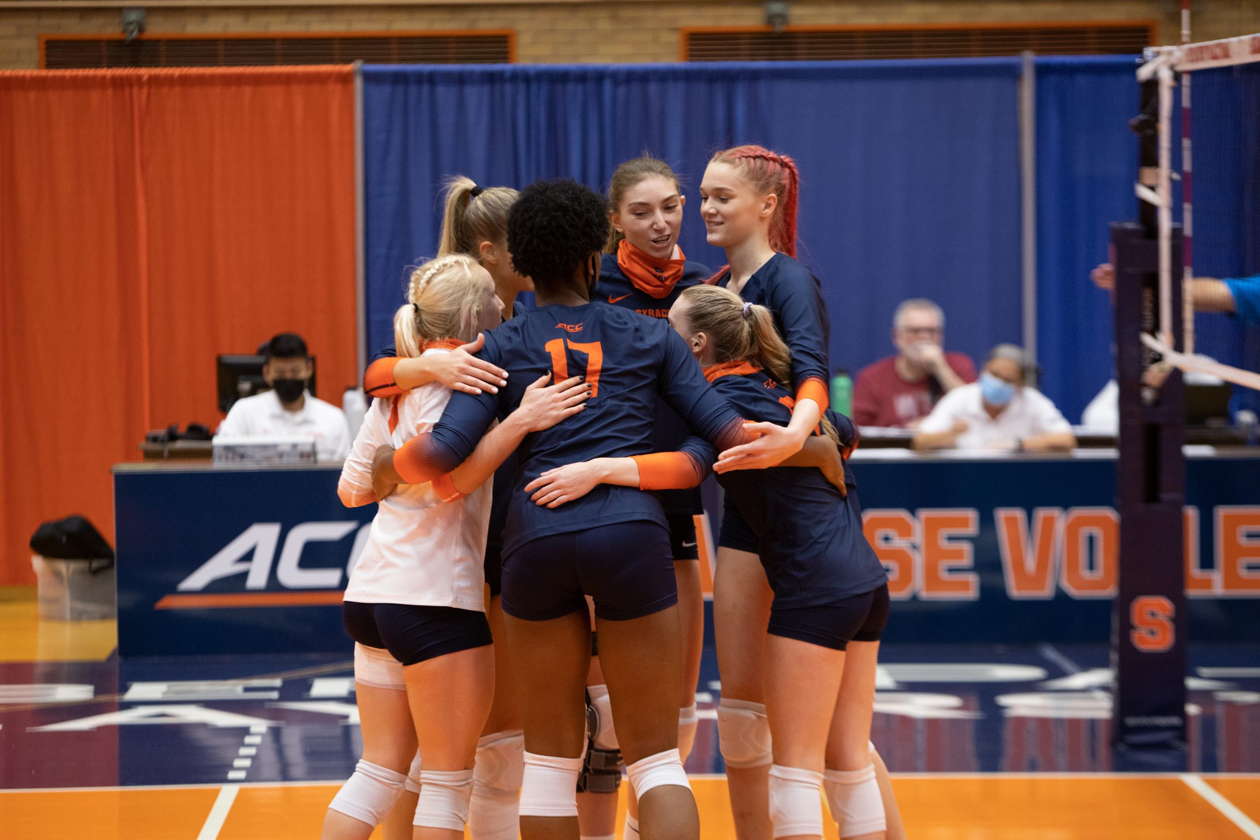 Syracuse volleyball vs. Boston College on Oct. 17, 2020