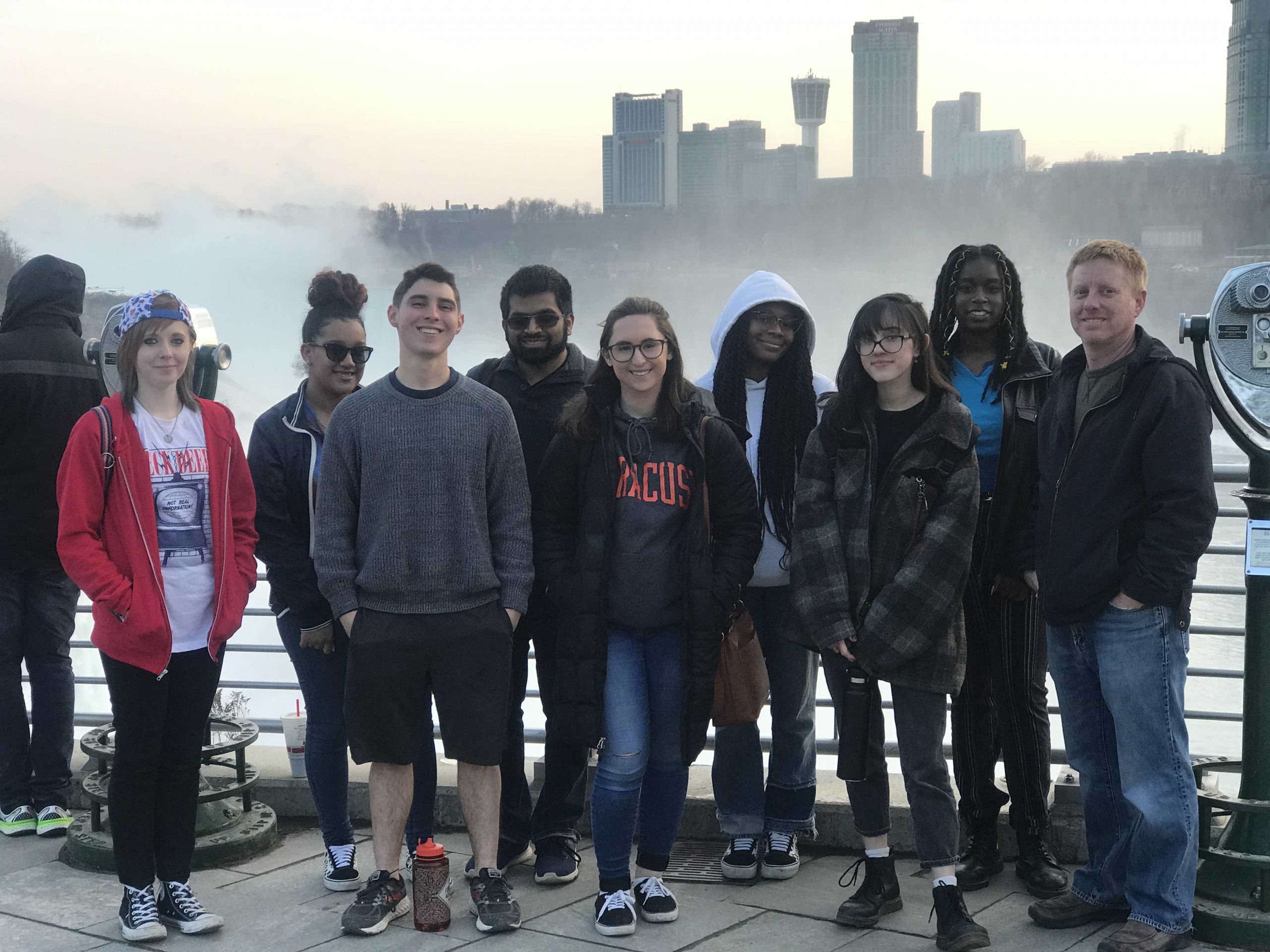 About Borderlines: Team West in Niagara Falls, New York