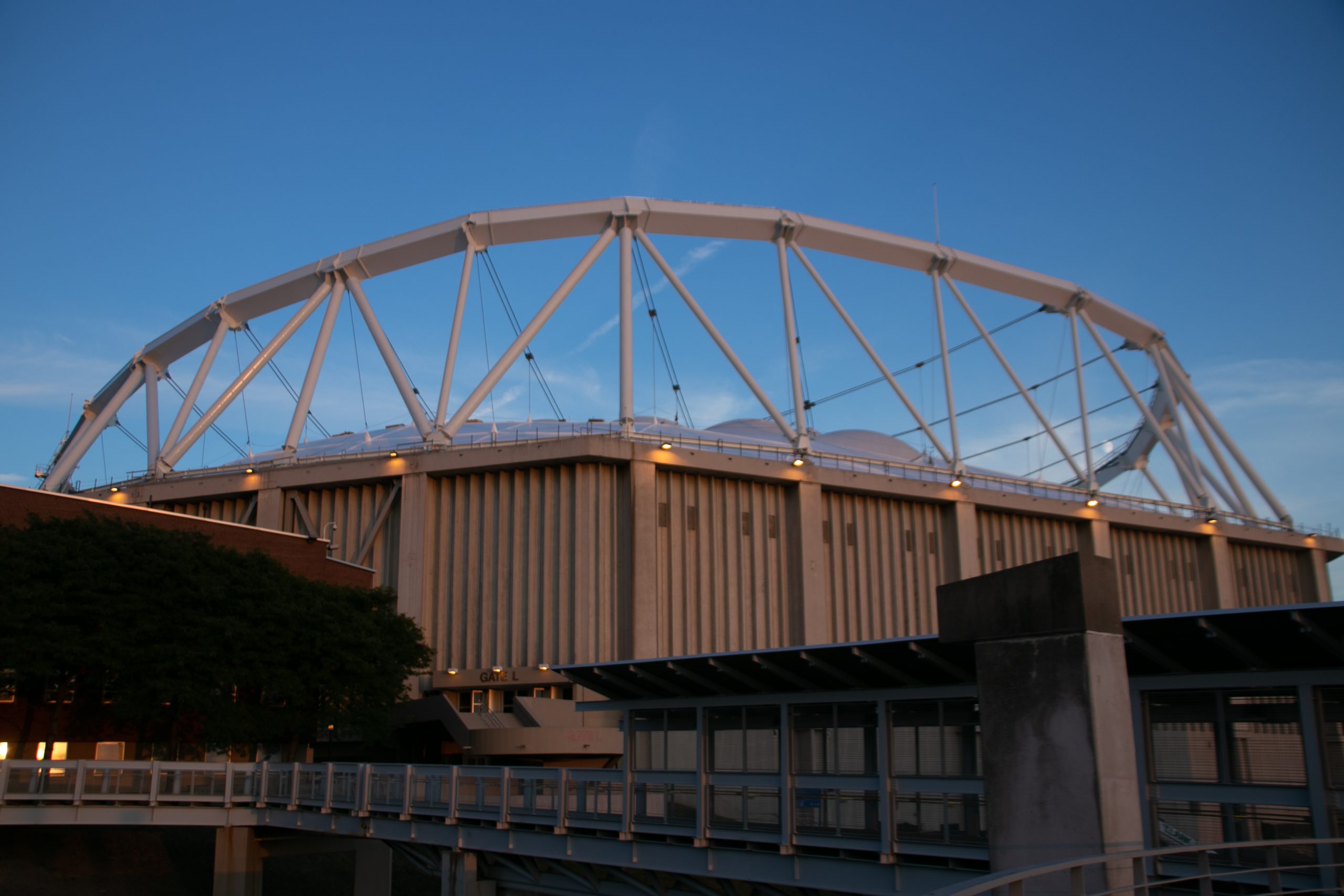 Syracuse University's former Carrier Dome, currently known as the Stadium.