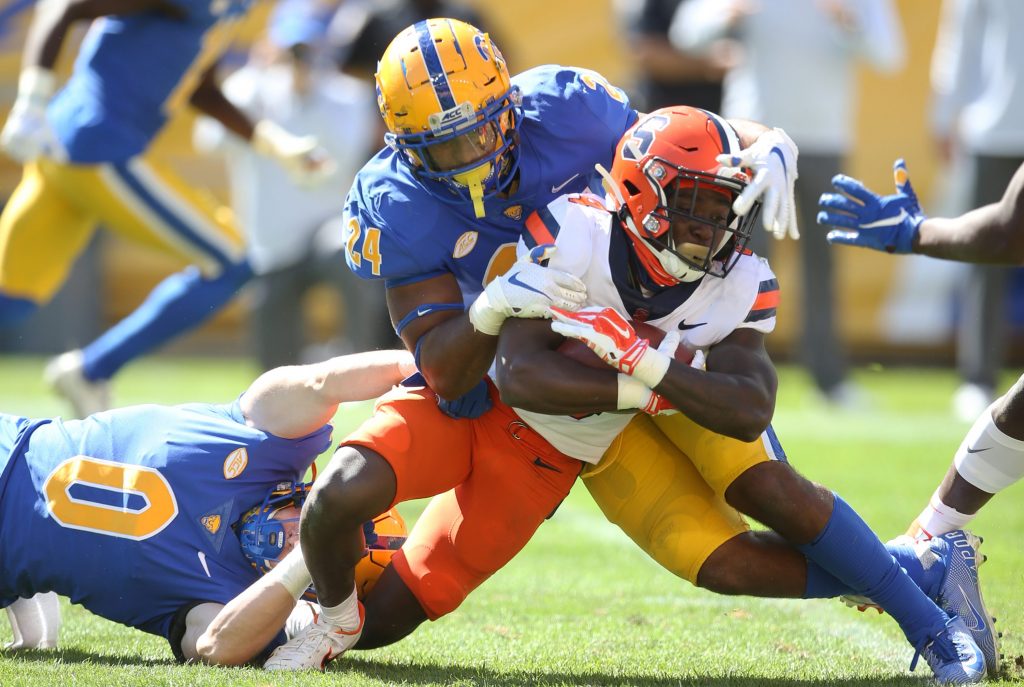 NCAA Football: Syracuse at Pittsburgh