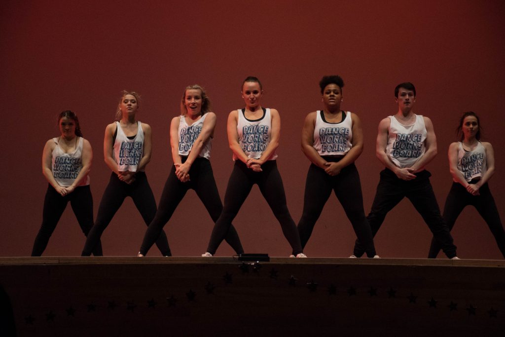 “DanceWorks: Live from New York” was split into two acts to display the 20 choreographed dance numbers.