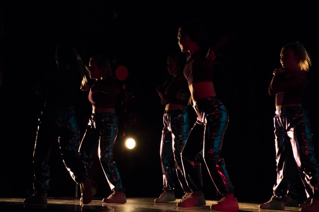 Student dancer Jane Schutte choreographed this dance titled,