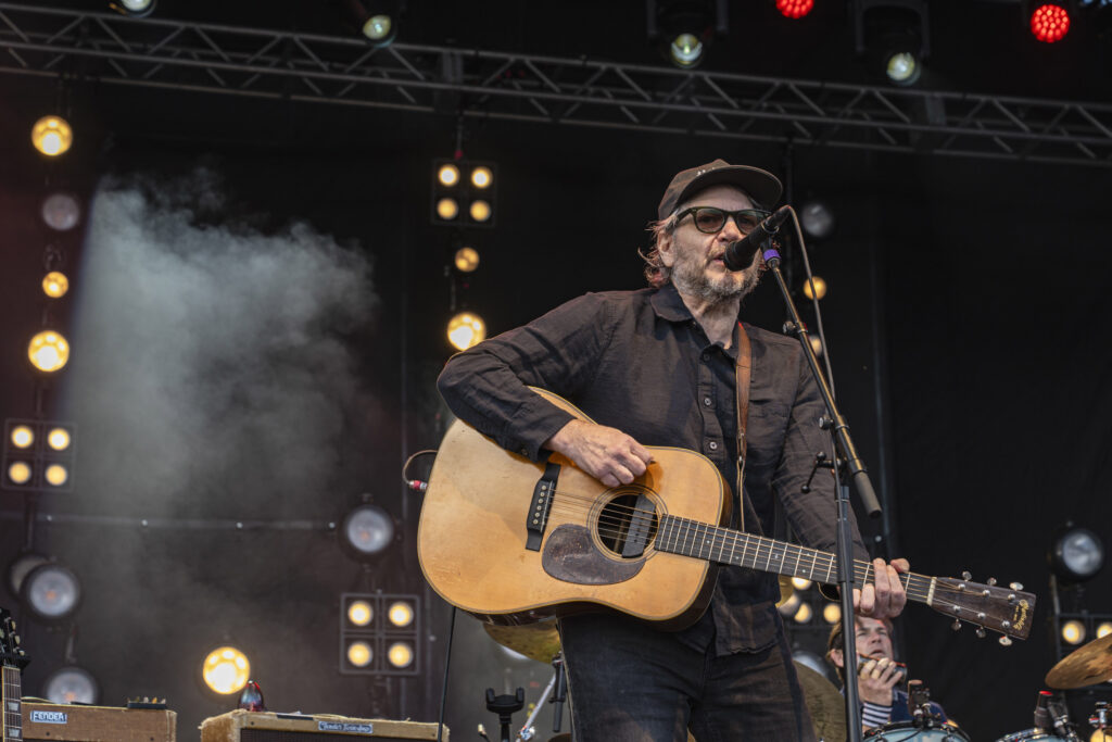 Wilco frontman Jeff Tweedy performs during the band’s set at Beak &; Skiff Apple Orchards in LaFayette, N.Y., June 17, 2026.