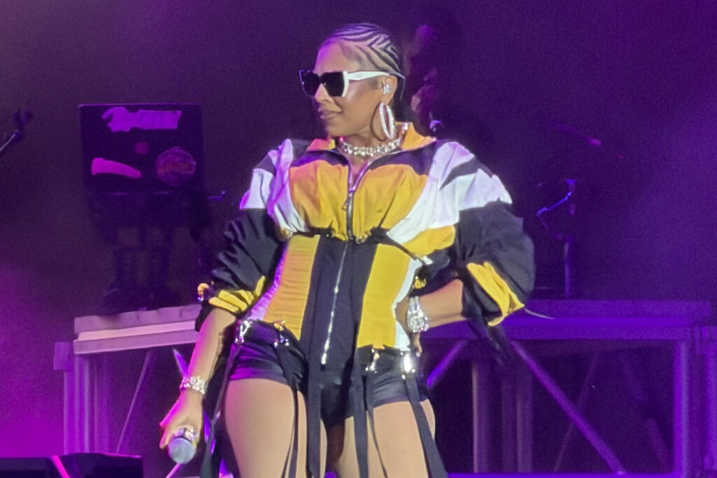 Ashanti performs at the New York State Fair on Monday, Aug. 31, 2026