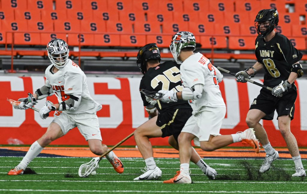 Syracuse men’s lacrosse loses third straight, falls to No. 13 Army 17-13