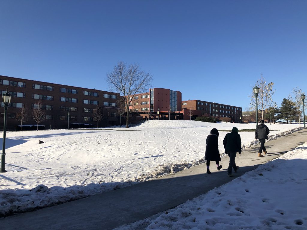 The University of Vermont campus.