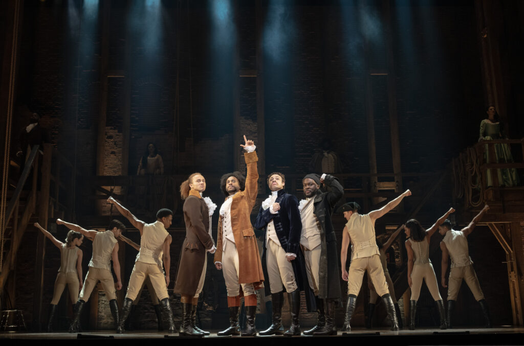 Hamilton Cast on Stage 2024