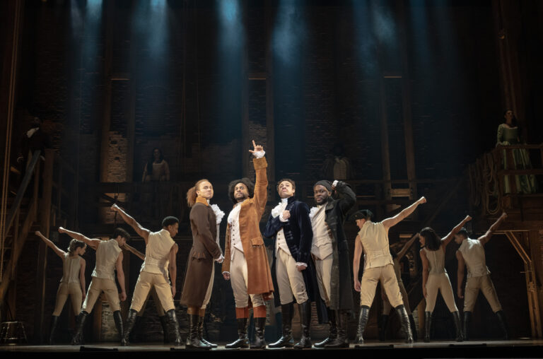 Hamilton Cast on Stage 2024