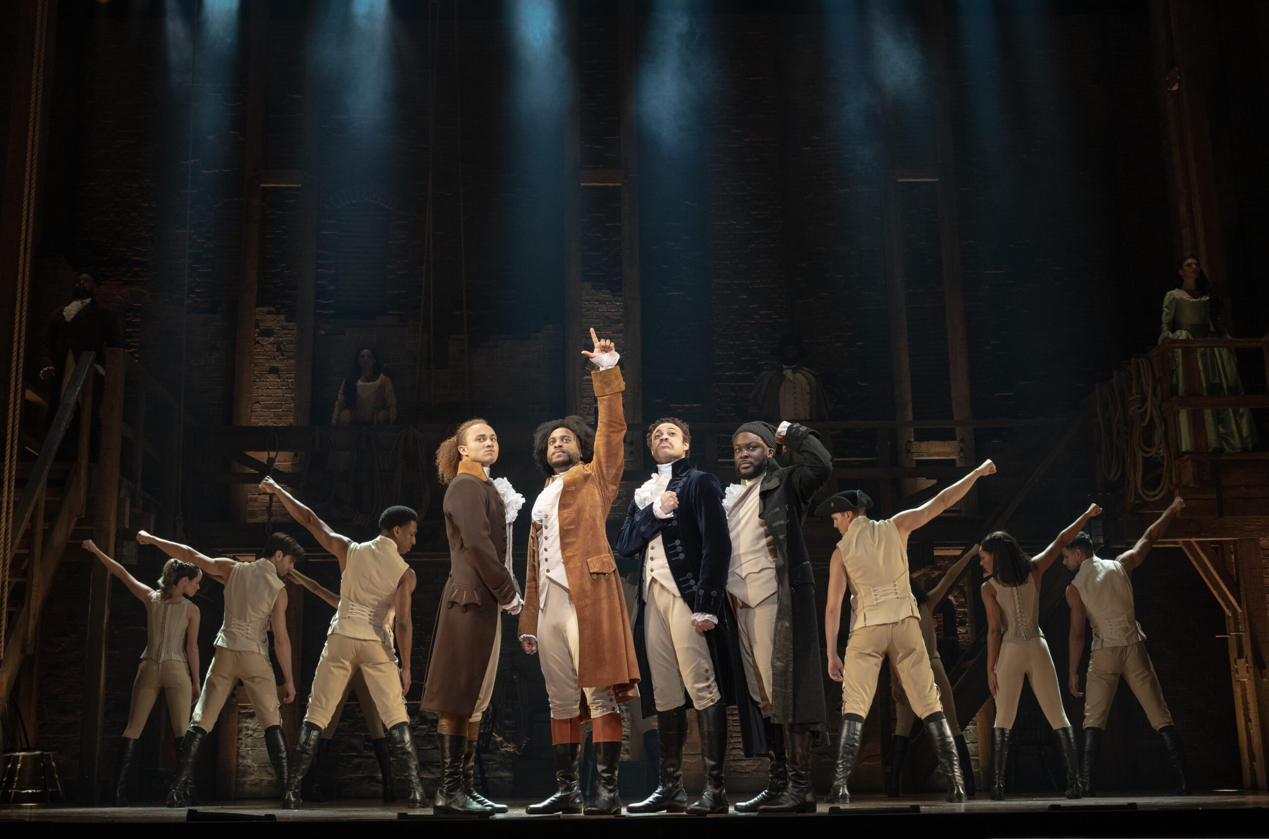 Hamilton Cast on Stage 2024