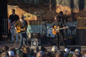 Cake sings to a sold-out crowd at the LaFayette Apple Orchard for Beak and Skiff's first Summer Concert of the year.