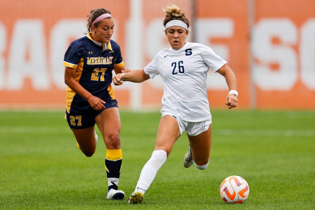 NCAA Women’s Soccer: Merrimack Warriors vs Syracuse Orange