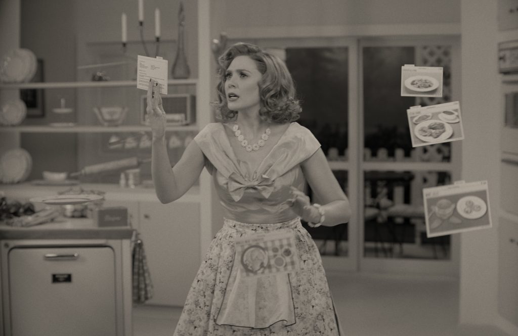 WandaVision in the 1950s